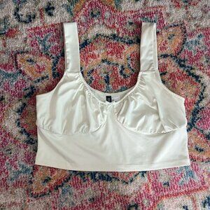 Light Green Cropped Tank